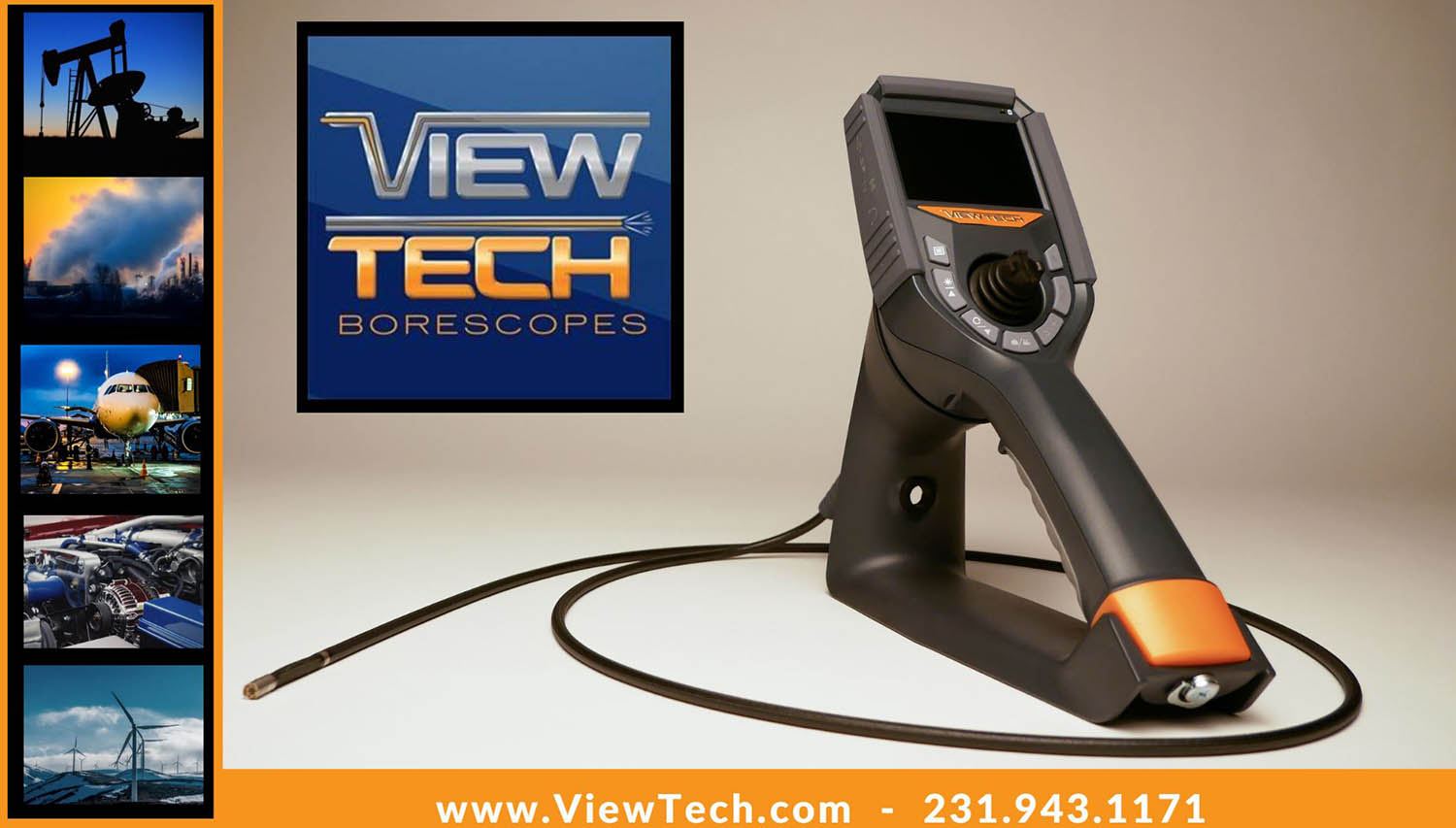 ViewTech Borescopes Announces VJ3 2.2Millimeter Mechanical