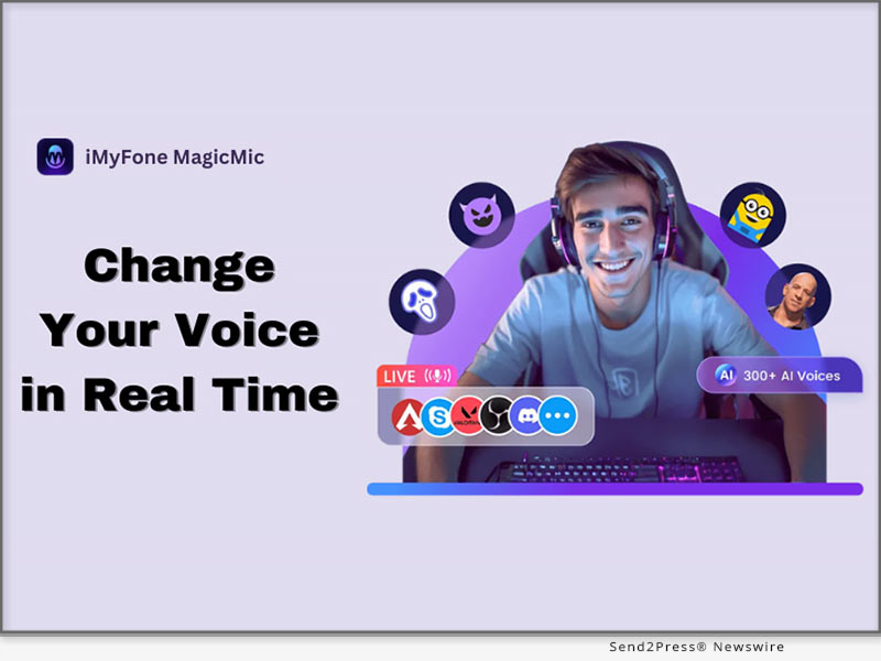 iMyFone MagicMic AI Voice Changer in Real-Time