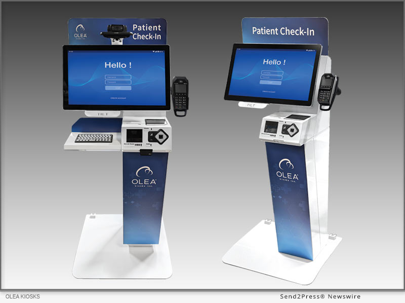 Olea Kiosks Unveils its Chicago Healthcare Check-In Kiosk