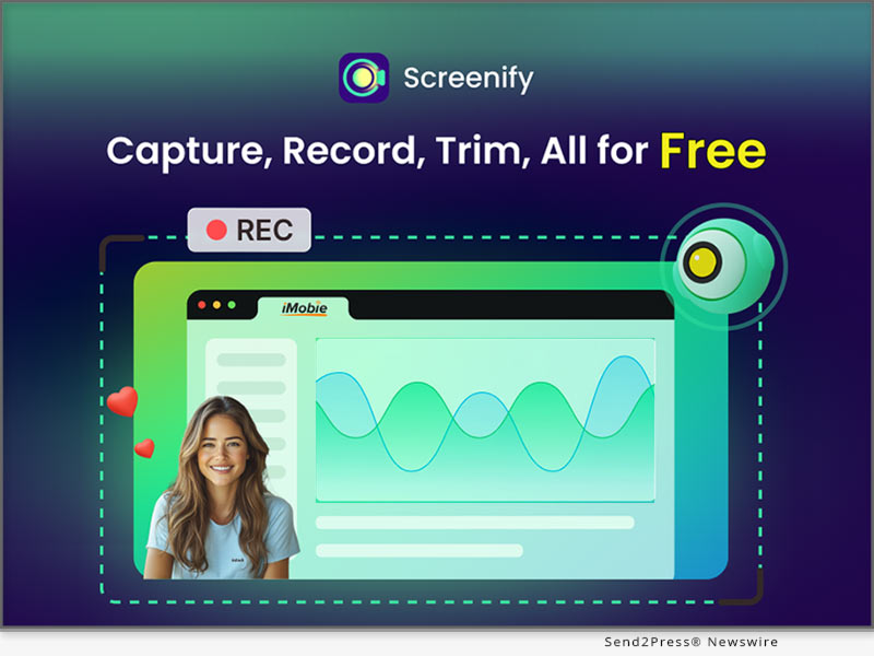 Newswire: iMobie Launches Screenify: The Completely 100% Free Screen Recorder with Advanced Features and No Limits, Versatile for All Recording Needs