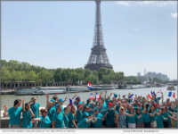 Drug-Free World distibuted more than a million drug education booklets at 2024 Paris Olympics.