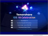 Tenorshare ios 18 Celebration