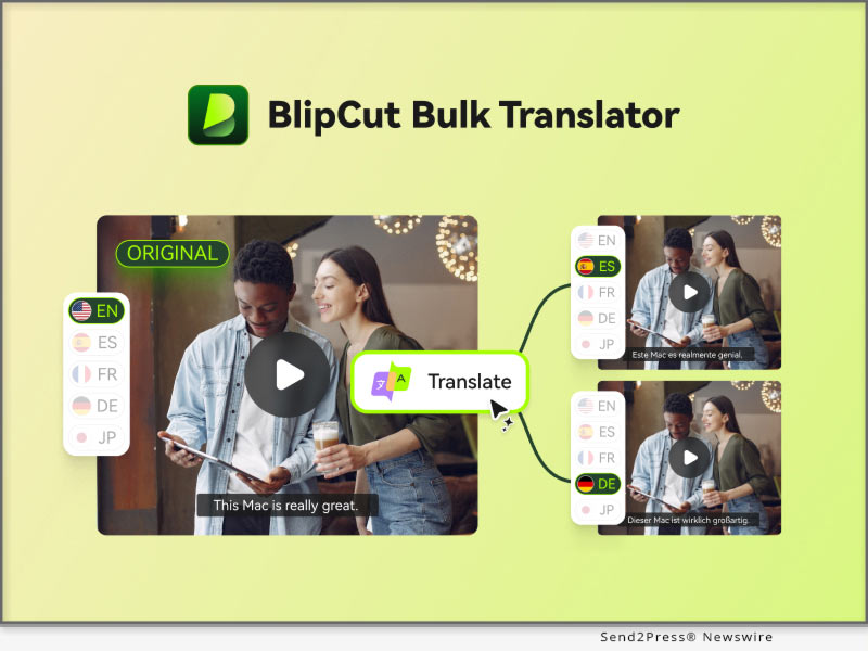 Newswire: BlipCut V2.14.0 Introduces Batch Video Translation to Boost Efficiency