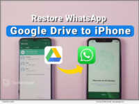 Restore Whatsapp Backup from Google Drive to iPhone