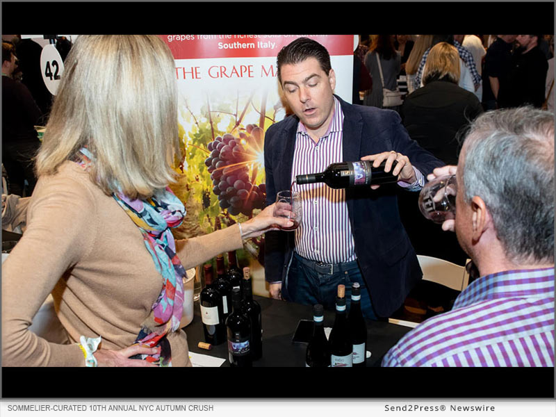 Crush Wine Experiences hosts its 10th Annual NYC Autumn Crush Wine and ...