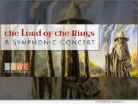 South Bay Music Association Presents Lord of the Rings: A Symphonic Concert