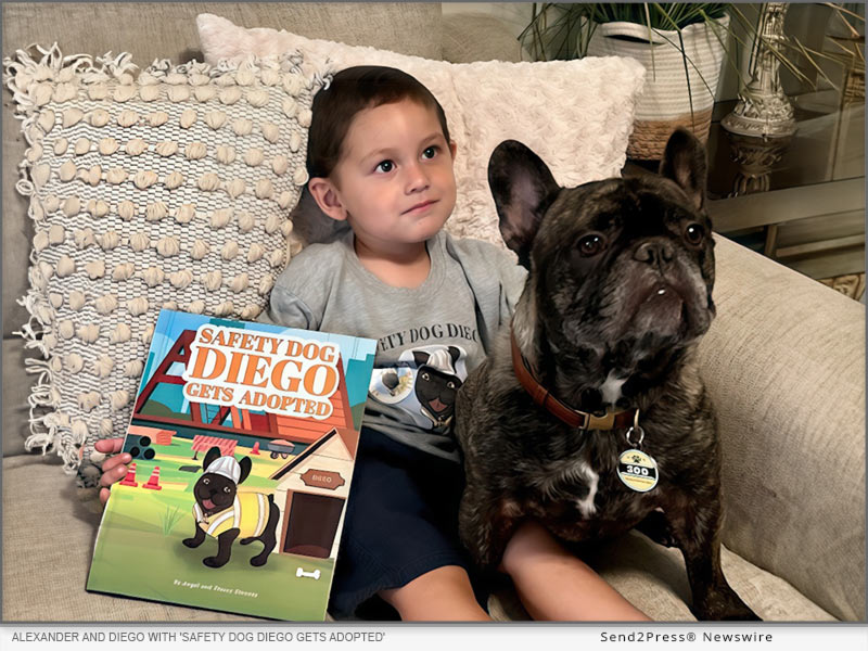 Newswire: Angel and Tracey Jimenez Launch Safety Dog Diego Brand with Debut Children’s Book: ‘Safety Dog Diego Gets Adopted’