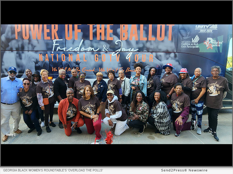 Georgia Black Women’s Roundtable Mobilizes Women and Youth to ‘Overload the Polls’ on First Day of Early Voting