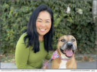 New Sacramento SPCA CEO, Jennifer Brent, pictured with Beau