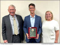 Workers' Comp Attorney Bryan Greenberg received the Hon. Robert L. Dietz Emerging Professional Award