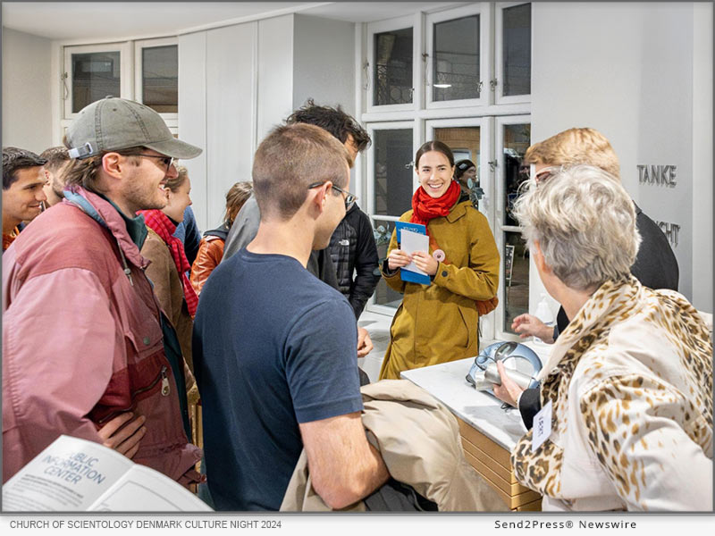 Thousands visited the Church of Scientology Denmark this year on Culture Night 2024 in Copenhagen