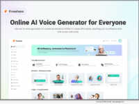 Fineshare Online AI Voice Generator