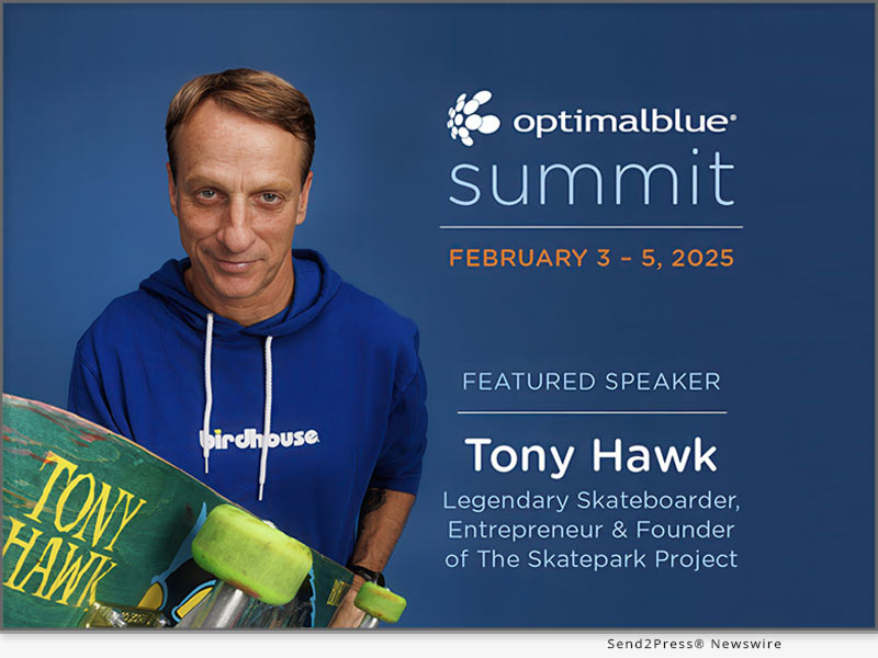 Optimal Blue Announces Tony Hawk, Housing Industry Leaders to Headline Inaugural User Conference