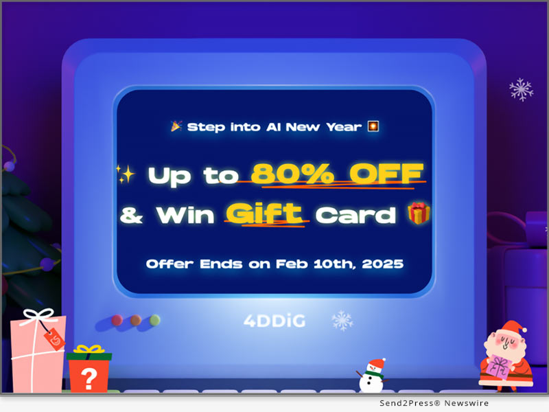 4DDiG Christmas Sale 2024