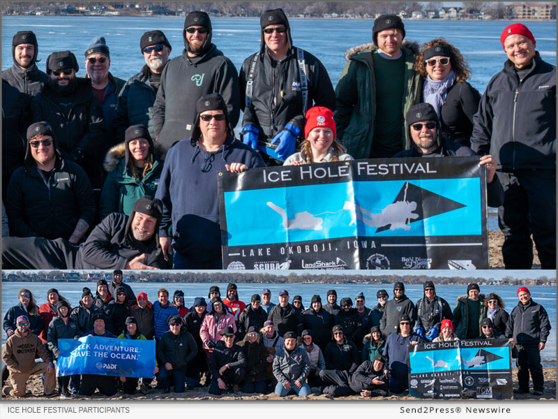 Newswire: Scuba Dive into the Legendary 8th Annual Ice Hole Festival at Lake Okoboji, Iowa