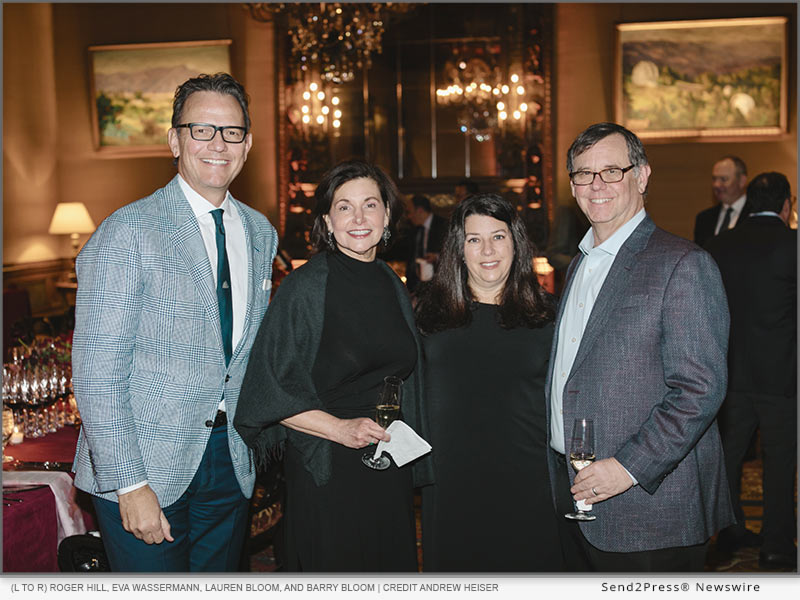 (L to R) Roger Hill, Eva Wassermann, Lauren Bloom, and Barry Bloom. Photo credit Andrew Heiser