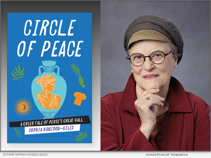 Author Sophia Kouidou-Giles and CIRCLE OF PEACE